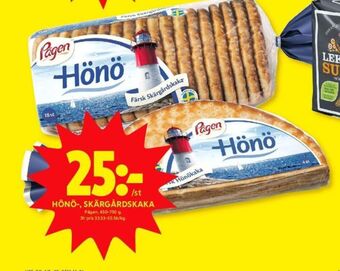 ICA Kvantum Hönö skärgårdskaka hönökaka erbjuda