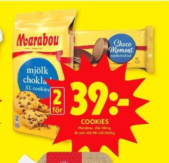 ICA Kvantum Marabou cookies erbjuda