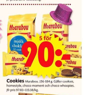 ICA Supermarket Marabou cookies erbjuda