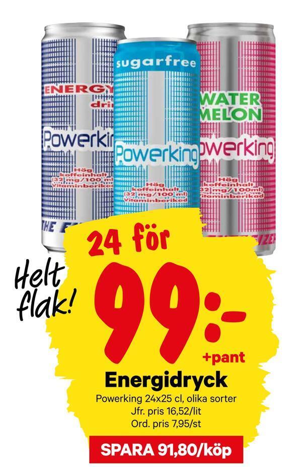 Energidryck erbjudande hos City Gross