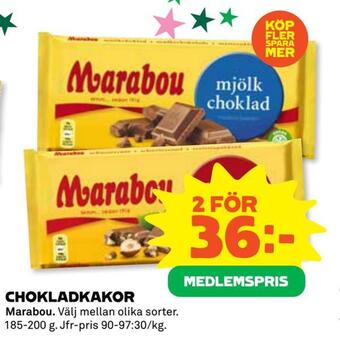 Coop Extra Chokladkakor erbjuda