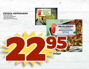 Bonum Matmarknad Frysta grönsaker erbjuda