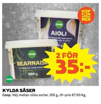 Coop Extra Kylda såser erbjuda