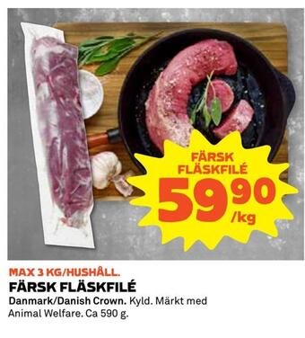 Coop Extra Färsk fläskfilé erbjuda