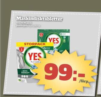 Maskindisktabletter