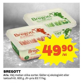 Coop Extra Bregott erbjuda