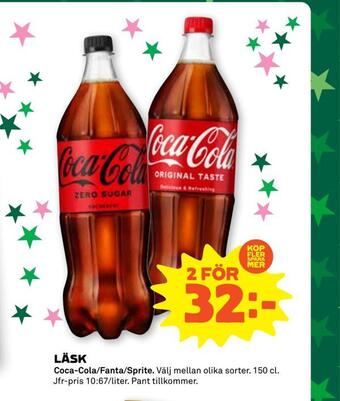 Coop Forum Läsk erbjuda