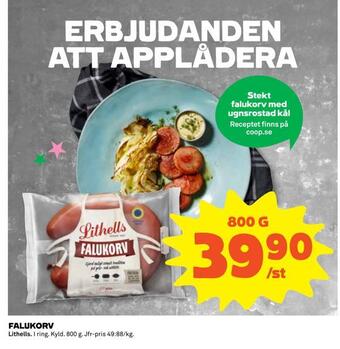 Coop Daglivs Falukorv erbjuda