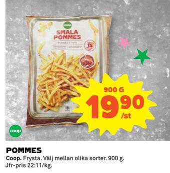 Coop Daglivs Pommes erbjuda