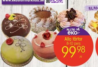 EKO Alla tårtor erbjuda