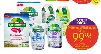 EKO Tvättmedel/sköljmedel erbjuda