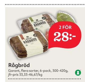 Hemköp Rågbröd erbjuda