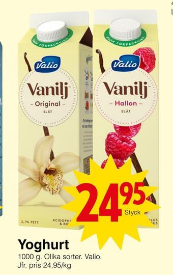 Matöppet Yoghurt erbjuda