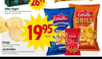 Matöppet Chips erbjuda
