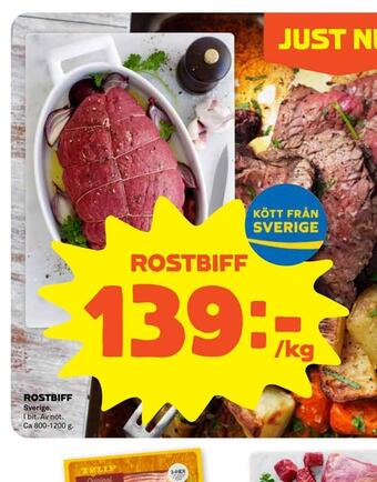 Stora Coop Rostbiff erbjuda