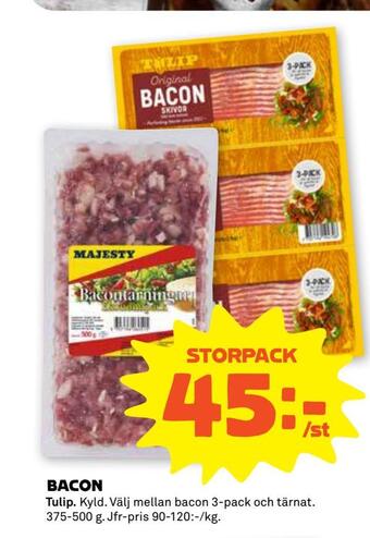 Stora Coop Bacon erbjuda
