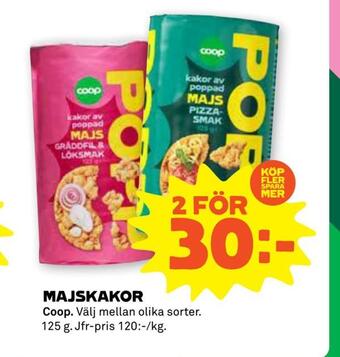 Stora Coop Majskakor erbjuda