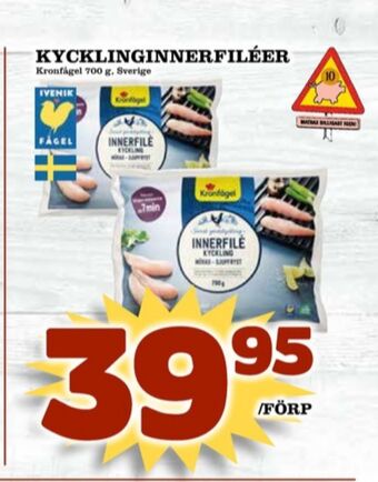 Matdax Kronfågel kycklingfilé erbjuda