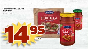 Matdax Santa maria tacosås erbjuda