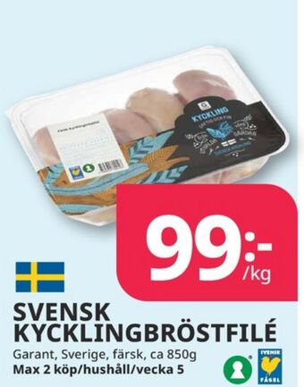 Tempo Garant kycklingbröstfilé erbjuda