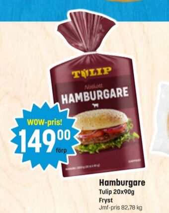 Eurocash Tulip hamburgare erbjuda