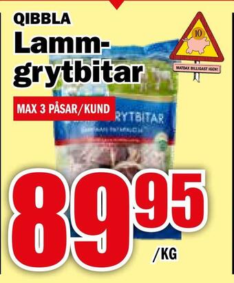 Matdax Lammgrytbitar erbjuda