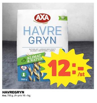 Coop Havregryn erbjuda