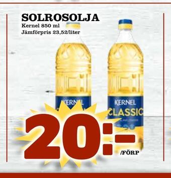 Matvärlden Tensta Solrosolja erbjuda