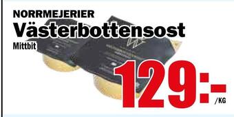 Matdax Västerbottensost erbjuda