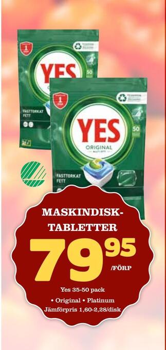 Maskindisktabletter