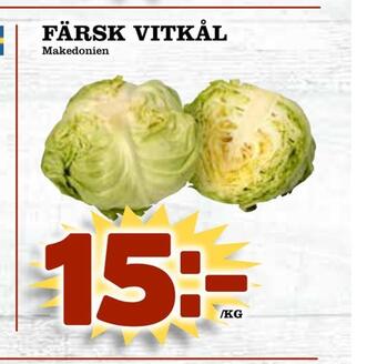 Matvärlden Tensta Färsk vitkål erbjuda