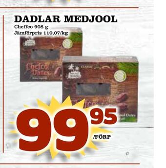 Matvärlden Tensta Dadlar medjool erbjuda