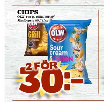 Matvärlden Tensta Chips erbjuda