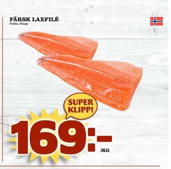 Nya Pulsen Färsk laxfilé erbjuda