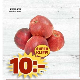 Nya Pulsen Äpplen erbjuda