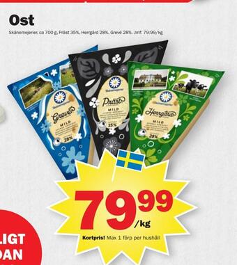 Pekås Ost erbjuda