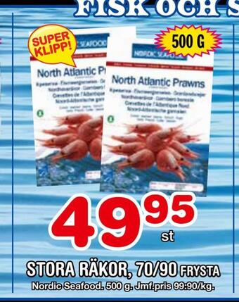 Nya Pulsen Stora räkor erbjuda