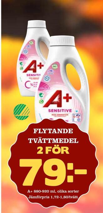 Nya Pulsen Flytande tvättmedel erbjuda