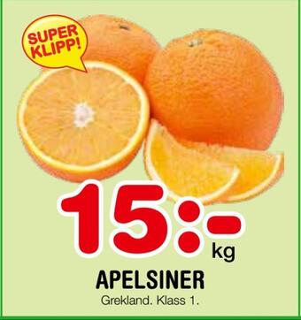 Nya Pulsen Apelsiner erbjuda
