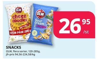 Tempo Snacks erbjuda