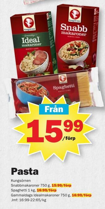 Pekås Pasta erbjuda