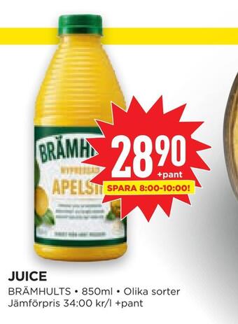 Willys Hemma Juice erbjuda