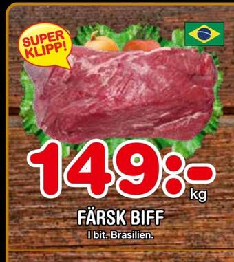 Nya Pulsen Färsk biff erbjuda