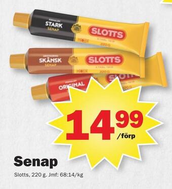 Pekås Senap erbjuda