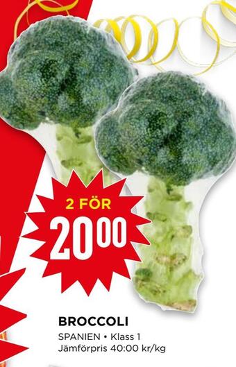 Willys Broccoli erbjuda