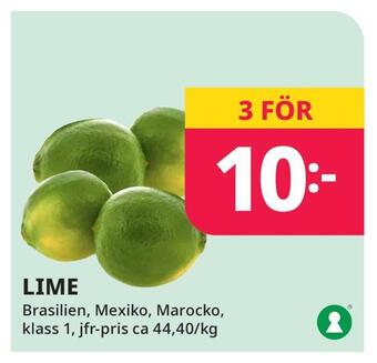 Tempo Lime erbjuda