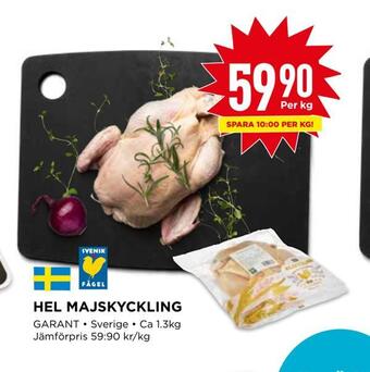 Willys Hel majskyckling erbjuda