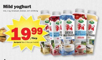 Pekås Mild yoghurt erbjuda