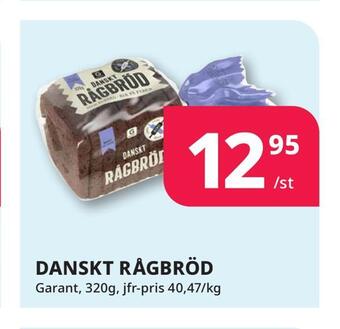 Tempo Danskt rågbröd erbjuda
