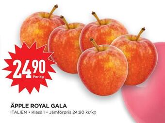 Willys Hemma Äpple royal gala erbjuda